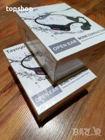 ЗАПЕЧАТАНИ НОВИ Водоустойчиви слушалки Tayogo, за плуване с костна проводимост, IPX68, 32GB памет, снимка 4 - Bluetooth слушалки - 50503402