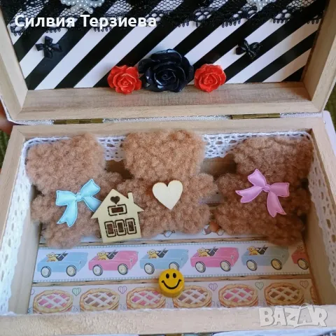 Сватбена кутия на 5 нива с вътрешна декорация на всяко ниво / подходяща за предложение за брак , снимка 4 - Други - 49995033