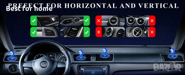 Универсален магнитна стойка за телефон за кола Miracase, снимка 9 - Селфи стикове, аксесоари - 47397867