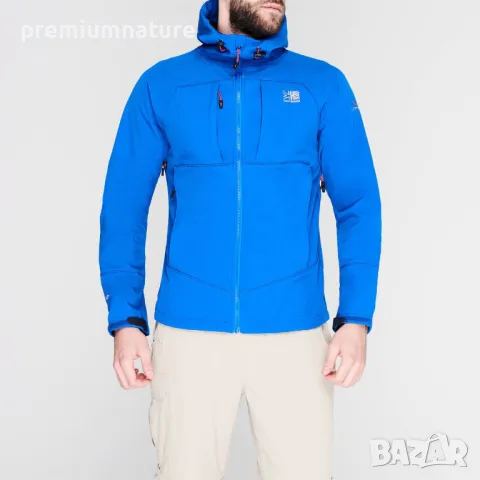 🏕️ СЕЗОННА ОФЕРТА 🧭 KARRIMOR / трекинг туристическо хибридно софтшел алпийско яке, снимка 6 - Екипировка - 46848919