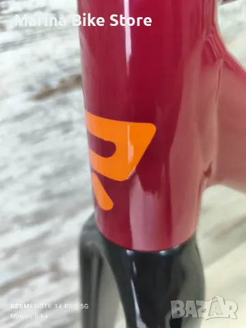 НОВА алуминиева шосейна рамка Ridley Fenix SLA Disc с дефект на боята , снимка 7 - Велосипеди - 50107215