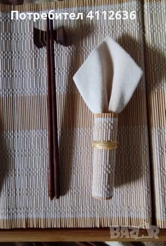 Комплект японски дървени клечки за хранене за четирима, снимка 3 - Прибори за хранене, готвене и сервиране - 50672912