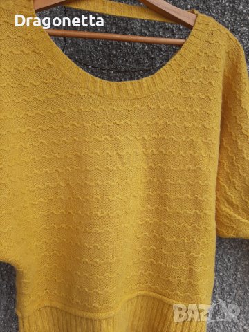 Блуза с частично гол гръб, снимка 3 - Блузи с дълъг ръкав и пуловери - 40575510