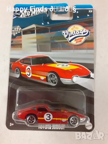 💕🧸 Hot Wheels Toyota 2000GT Vintage, снимка 2 - Колекции - 48339461