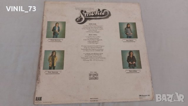 Smokie – Greatest Hits ВТА 11004, снимка 2 - Грамофонни плочи - 39613334