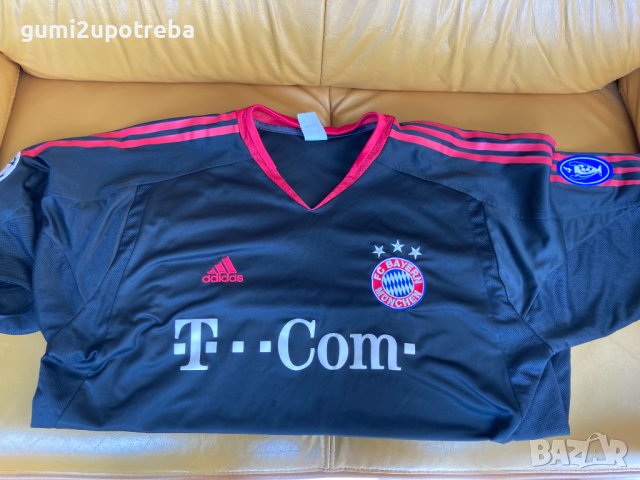 FC Bayern Munchen Adidas Футболна Тениска XXL Черно/червено Байерн Мюнхен