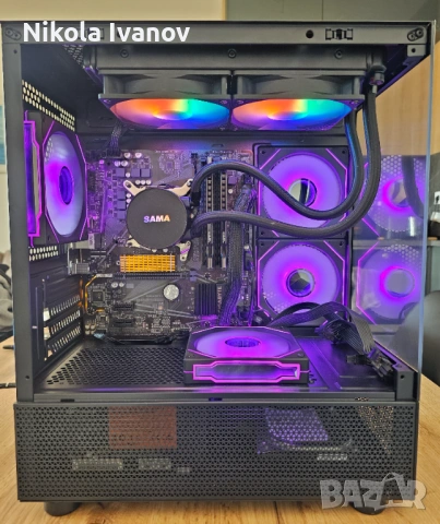 PC intel core i7 10700 8x4.80 Ghz | UHD 630 | 16GB RAM | 512GB SSD + 1TB HDD|BT+WiFi|750W 80+|Win 11, снимка 4 - Работни компютри - 53477175