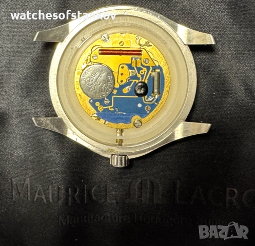 "Maurice Lacroix" Miros MI1018-PVP13130 Date Men's Quartz Watch, снимка 16 - Мъжки - 51663022