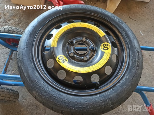 Резервна гума патерица 16' vw seat skoda 5x112 , снимка 3 - Гуми и джанти - 41337591