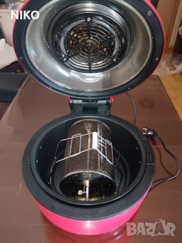 Продавам Ерфаер Фритюрник Кlarstein VitAir 1400W 9L Комби Червен, снимка 6 - Печки, фурни - 53769622