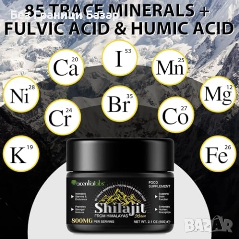 Нов Чист хималайски шилажит резин – органична смола с фулвова киселина, снимка 7 - Други - 51584043