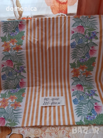 Нови немски платове памук и лен. , снимка 3 - Платове и дамаски - 53136544