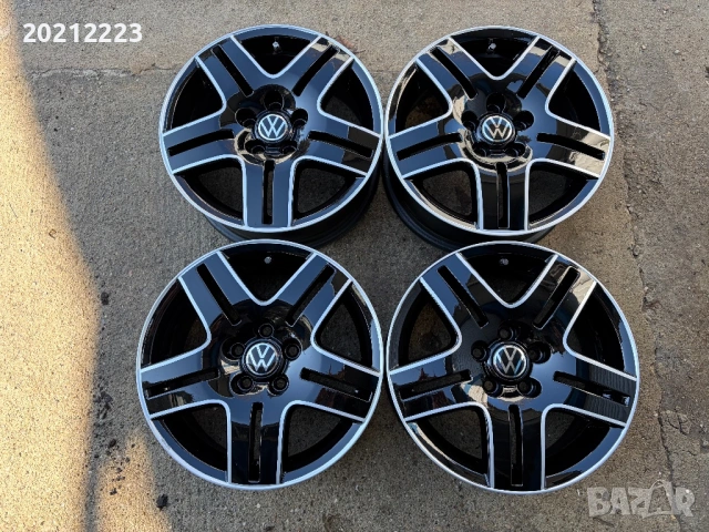 4 броя алуминиеви джанти за Volkswagen Golf,Bora,Polo 15, снимка 4 - Гуми и джанти - 53616338