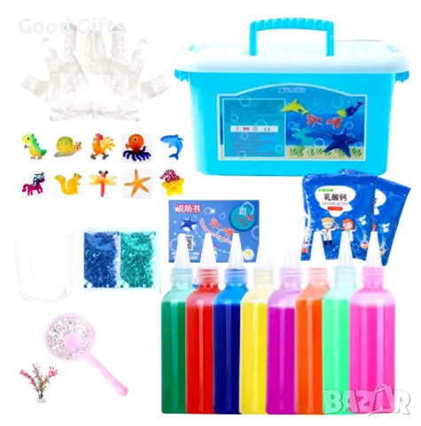 Вълшебен 3D Гел желе Морски животни, снимка 2 - Образователни игри - 47513119