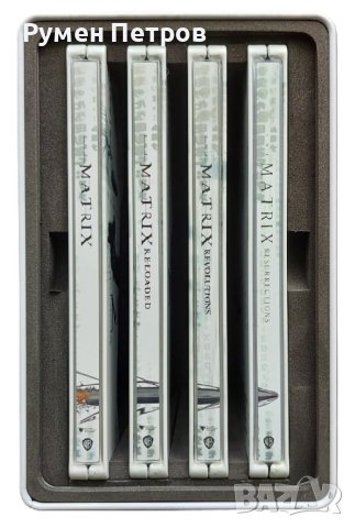 Steelbooks МАТРИЦАТА - THE MATRIX : Нова 4К + блу рей - 11 диска стилбук колекция , снимка 6 - Blu-Ray филми - 44257973