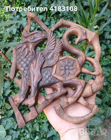 Пано ръчна дърворезба