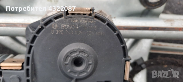 Моторче с механизъм чистачки от Опел Мерива Opel Meriva CDTI 1.3 95 к. с, снимка 3 - Части - 53050854