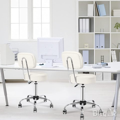 Компактен офис стол / стол за бюро B1H5031, снимка 7 - Столове - 41039652