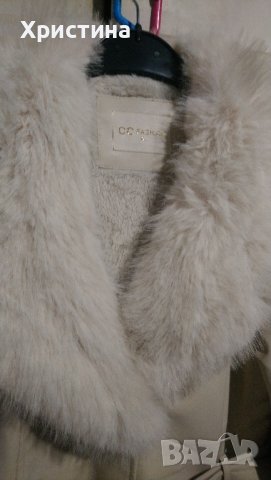 Дамско бяло кожено яке, снимка 4 - Якета - 44342173