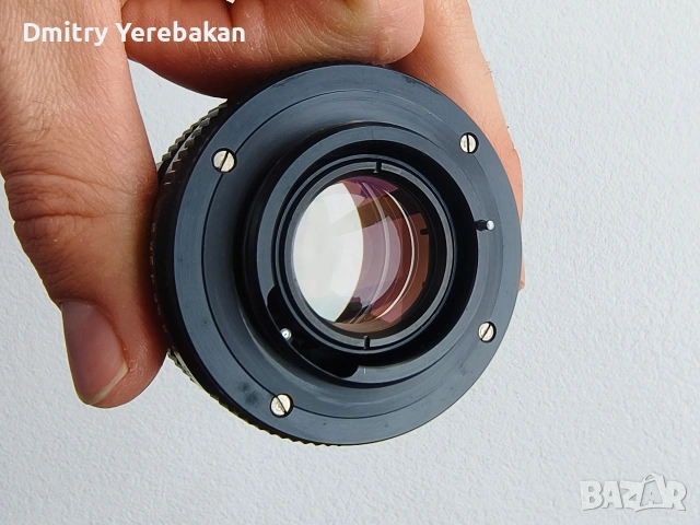 Vintage фотоапарат Zenit ET + Helios-44M-6 58mm f/2, снимка 3 - Антикварни и старинни предмети - 53853763