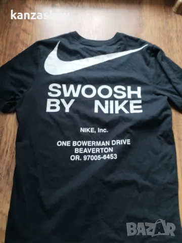 NIKE NSW TEE BIG SWOOSH - страхотна мъжка тениска КАТО НОВА Л, снимка 4 - Тениски - 50026035