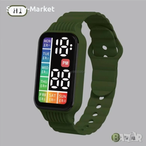 Смарт часовник ПРОМО унисекс , часовник електронен, снимка 3 - Смарт часовници - 53542499