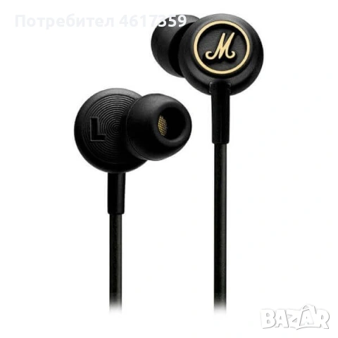 Marshall Mode EQ Black &Gold Слушалки in ear 3,5mm jack, снимка 3 - Слушалки, hands-free - 53402063