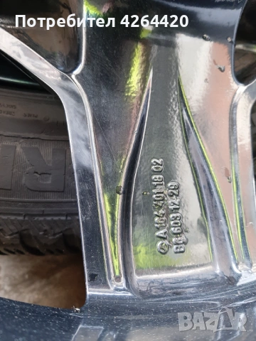 Джанти за мерцедес 19, АМГ , снимка 5 - Гуми и джанти - 53499835