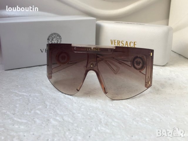Versace MEDUSA ICON SHIELD слънчеви очила UV 400 защита, снимка 8 - Слънчеви и диоптрични очила - 39121214