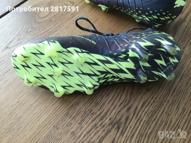Детски футболни обувки Puma FUTURE Z 1.4 FG/AG размер 37.5, снимка 5 - Футбол - 49859830