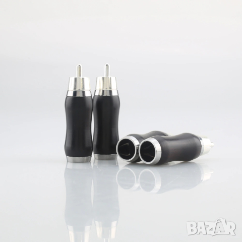 Audiocrast WR1102S посребрени RCA жакове/чинчове, 4 броя, снимка 7 - Други - 44829356