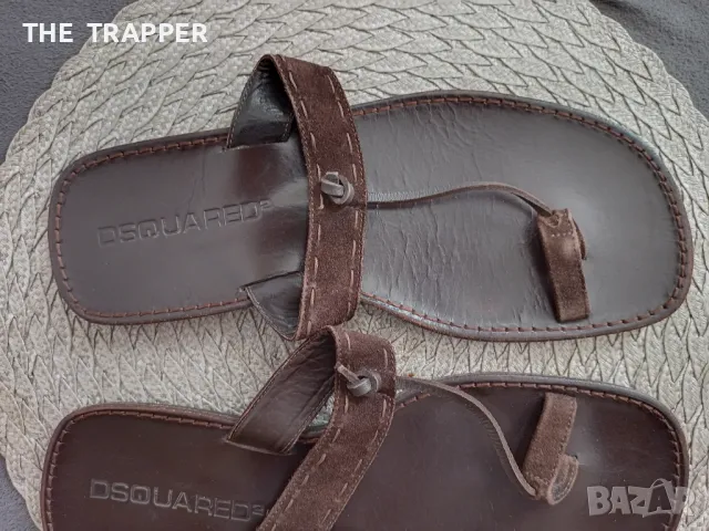 Dsquared 2, пантофи, чехли сандали, снимка 4 - Мъжки чехли - 49841113