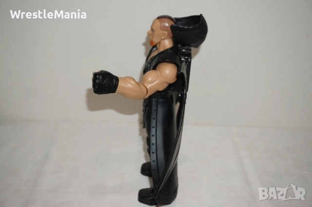 Рядка Оригинална Голяма Кеч Фигура На The Undertaker С Изкачащи Черни Крила 30см , снимка 15 - Колекции - 51855545