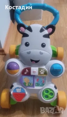 Уолър (walker) Fisher price зебра