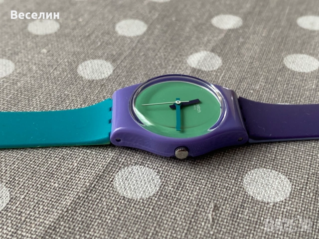 Часовници Swatch Dip и Swatch Originals Fun In Blue, снимка 14 - Дамски - 53384390