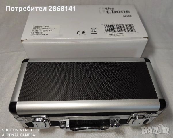 Thomann t.bone SC140 кондензаторен микрофон, снимка 7 - Микрофони - 53417130