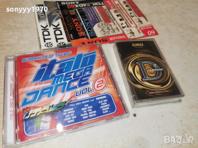 ITALO MEGA DANCE 2 КАСЕТА 2601261405, снимка 3 - Аудио касети - 53230997