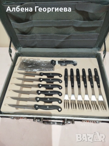 Нов комплект прибори SR KOCHMESER🍴- 24 части, снимка 14 - Прибори за хранене, готвене и сервиране - 53286349