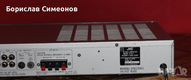 Усилвател JVC A-K11, снимка 7 - Ресийвъри, усилватели, смесителни пултове - 41542337