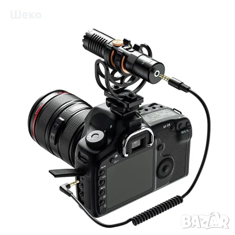 COMICA VM10 PRO – универсален видео микрофон | ЧИСТО НОВ, снимка 2 - Камери - 56246260