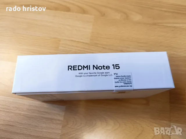 Смартфон Redmi Note 15 128 GB 6 GB RAM Dual Sim, NEW !!!+ подарък оригинален Кейс, снимка 3 - Xiaomi - 55867859