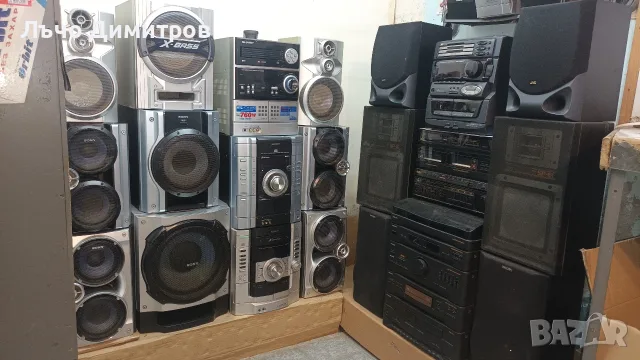 Аудио системи SONY - PANASONIC - AIWA- PHILIPS -JVC - SHARP - TECHNICS , снимка 4 - Аудиосистеми - 51622720