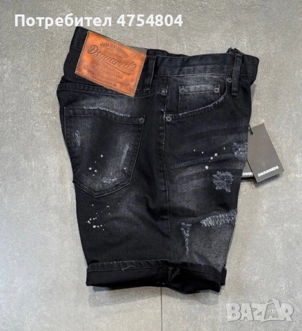 Най-високо качество мъжки къси дънки Dsquared, снимка 10 - Къси панталони - 53709209