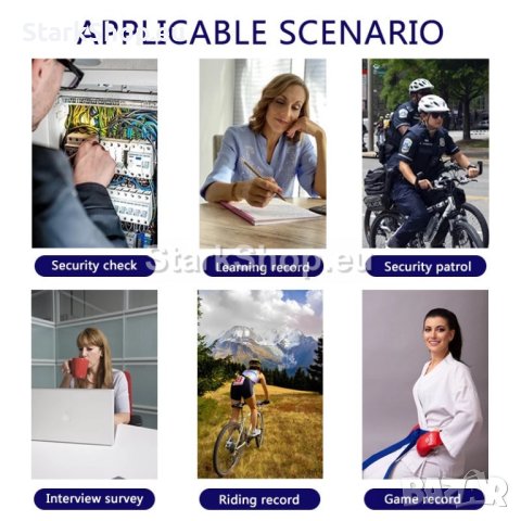 Полицейска Body камера за тяло, снимка 7 - Друга електроника - 40256841