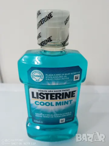 Вода за уста Listerine Coolmint 250 мл., снимка 1