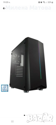 Gaming настолен компютър Serioux, Intel® Core™ i5-9400F, 8GB DDR4, 480, снимка 5 - Геймърски - 53156157
