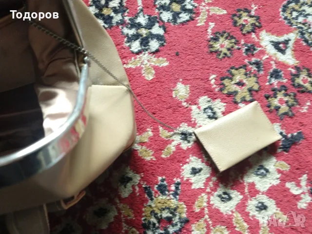 Ретро кожена дамска чантата, снимка 5 - Чанти - 55773908