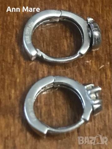  Различни сребърни дамски/детски обеци, снимка 6 - Обеци - 46102465