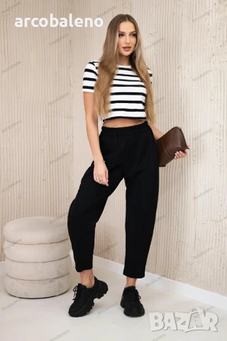 Дамски панталони с джобове Summer Punto, 14цвята , снимка 15 - Панталони - 50635657