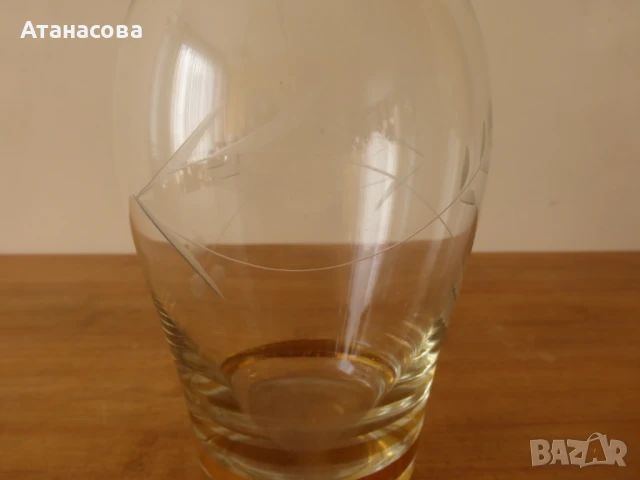 Стъклен сервиз за ракия 1970 г, снимка 7 - Сервизи - 50918134